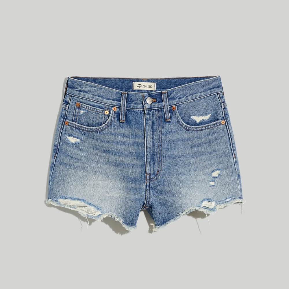 💥2 for $50!💥 FLASH SALEMadewell Relaxed Denim Shorts in renfield wash